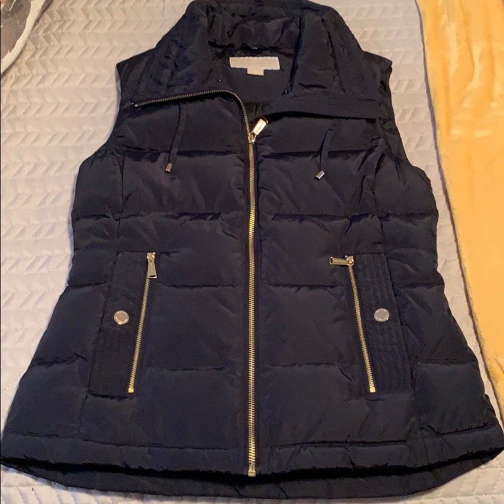Michael Kors navy blue vest